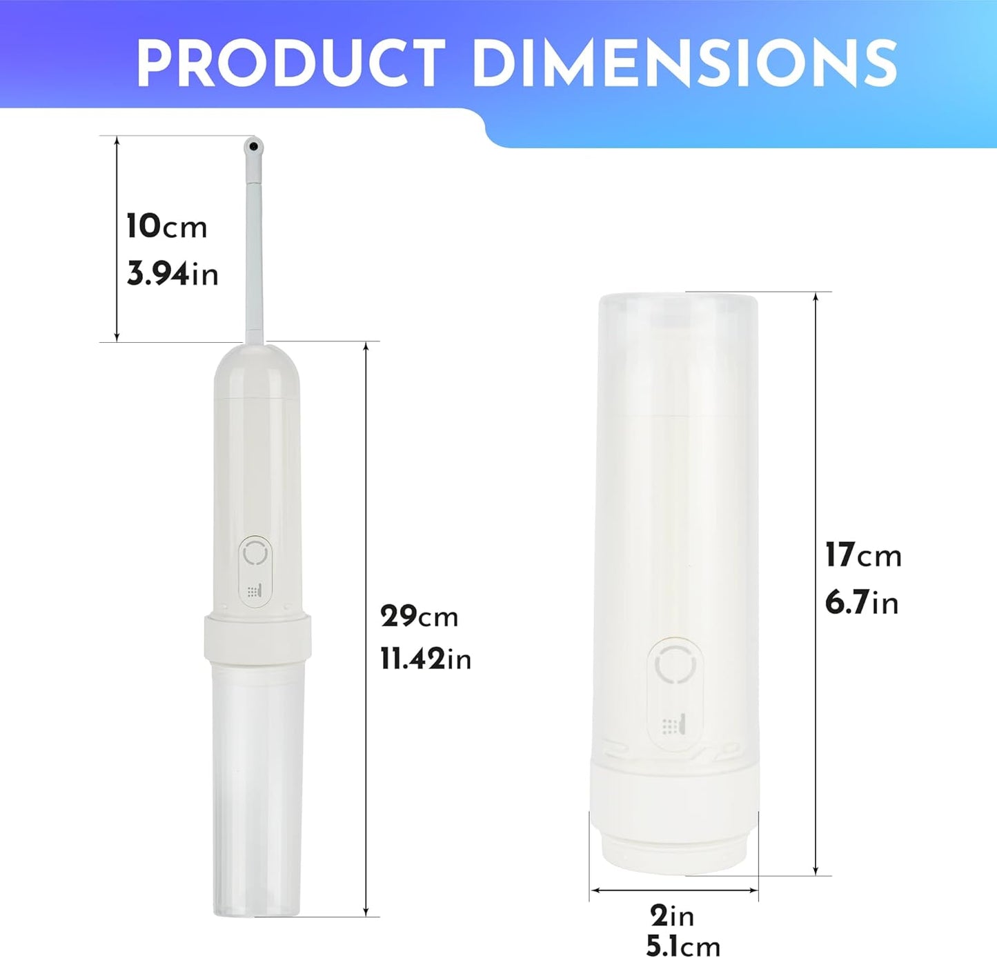 Kojintora Portable Electric Travel Bidet Sprayer