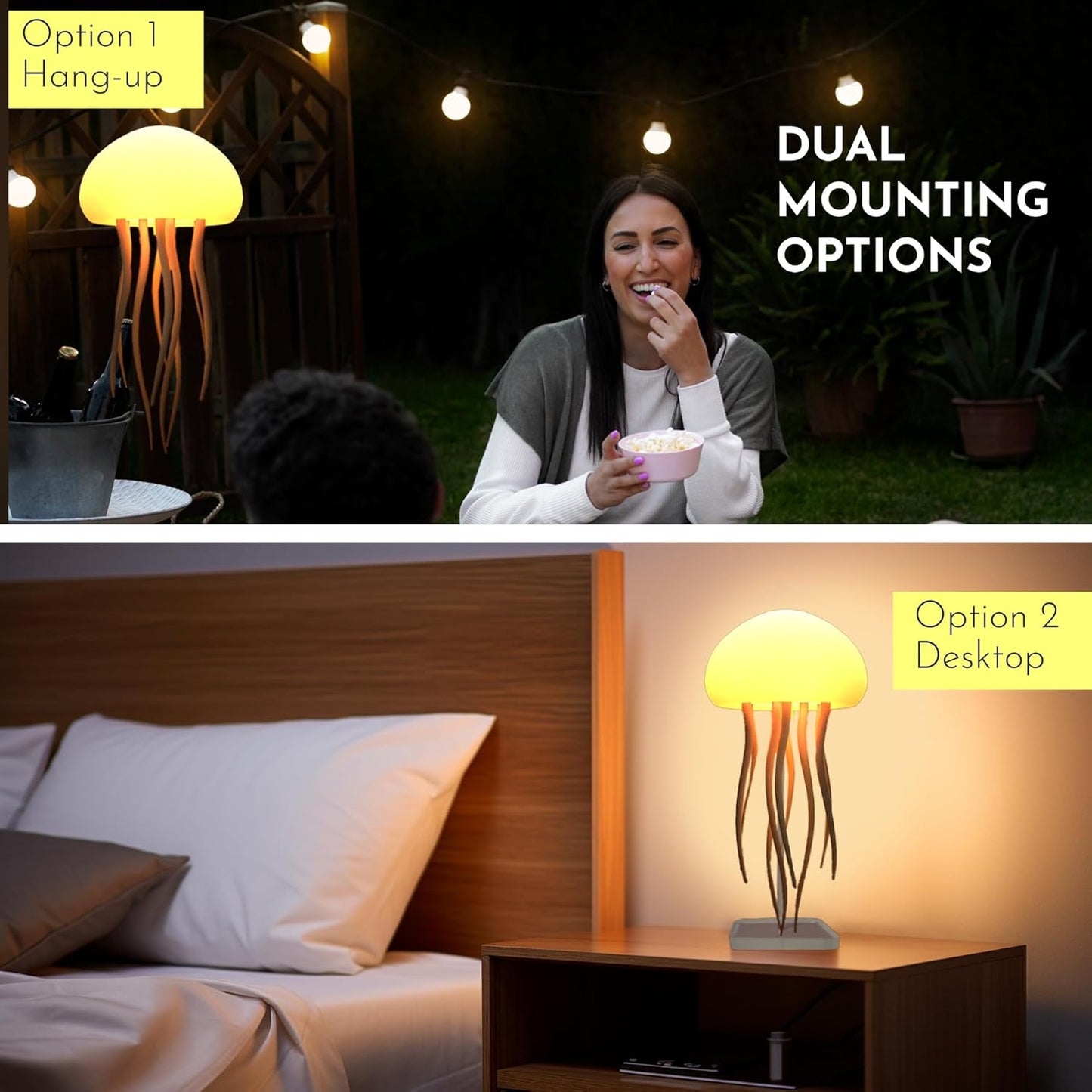 Kojintora Floating Jellyfish Light Lamp