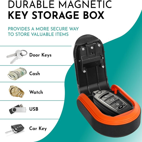Kojintora Magnetic Key Holder Lock Box